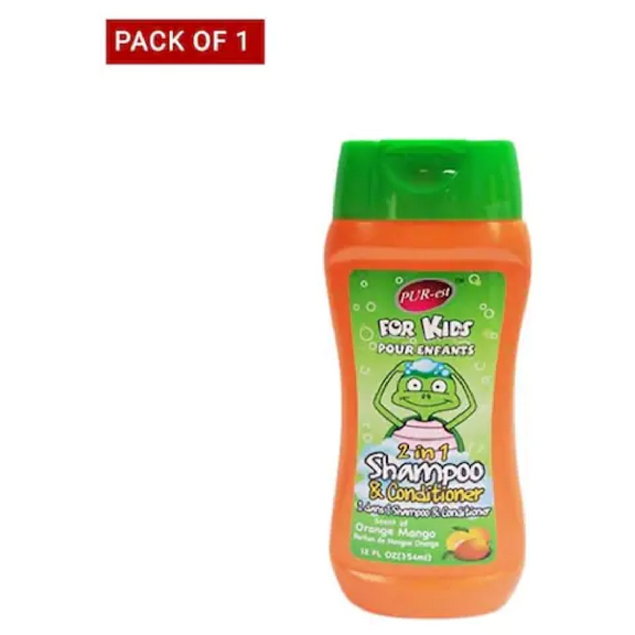 Purest Kids 2 In 1 Shampoo and Conditioner With Orange Mango 308805 354ml - (1 Count)