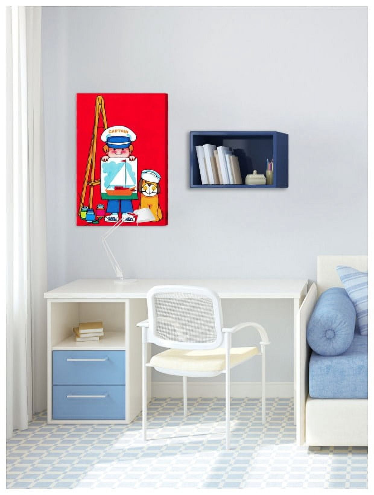Marmont Hill "Captain" by Curtis Painting Print on Canvas