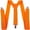 Z1-Orange, variant on Tswift Suspenders For Kids, Adjustable Suspenders For Girls, Toddler, Baby - Elastic Y-Back Design With Strong Metal Clips, Classic Accessory Sets Age 1 To 13 Year