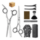 thumbnail image 1 of Kit De Tijeras Estilista  Lab.G y barbero con accesorios, plateado, 1 of 5