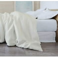 thumbnail image 5 of A1HC Organic Cotton Duvet Cover 300 Thread Count GOTS Certified, Soft & Silky Sateen Weave, Twin 68"x86" - Ivory, 5 of 7
