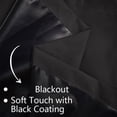 thumbnail image 3 of EGNMCR Home Decor, Room Decor, Wall Decor Rod-mounted Living Room Curtains Light-blocking And Sun-blocking Curtains Custom Decorative Curtains For Bedroo Polyester Curtain, 3 of 5