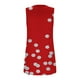 thumbnail image 5 of Puntoco Camiseta sin mangas estampada con cuello cuadrado para mujer Camiseta holgada, 5 of 5