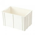 thumbnail image 3 of GROWTH TANK Industrial Storage Box Heavy Duty Storage Container Durable Multipurpose Storage White 28.5x18x17cm, 3 of 7