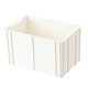 thumbnail image 3 of Caja de almacenamiento Caja de usos múltiples Organizador de contenedores de almacenamiento Contenedor de almacenamiento para Blanco 285x18x17cm, 3 of 7