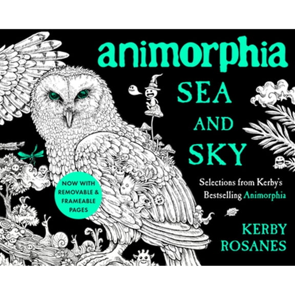 Animorphia Sea and Sky : Selections from Kerby's Bestselling Animorphia (Paperback)