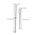 thumbnail image 2 of ADDHAT Metal Sewing Threader for Elastic Bands, 2 Pieces Sewing Tools for Easy Threading, 2 of 8