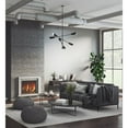 thumbnail image 4 of Progress Lighting P400380 Cornett 6 Light 45" Wide Sputnik Chandelier - Black, 4 of 13