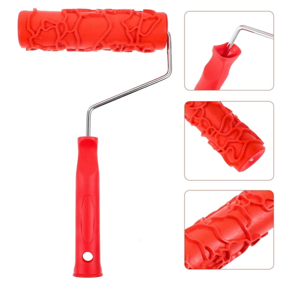 UPOUART Reusable Patterned Paint Roller for Wall Decor and Textured Finishes