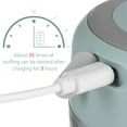 thumbnail image 4 of OUNONA 1Pc Mini Vegetable Chopper Green Plastic Wireless Design for Friends, 4 of 7