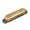 Bronze 1pcs, variant on LOOKSEVEN 1/2/3 Pcs Metal Style Single Coil Guitar Pickup Cover No hole Brass For Strat- Chrome 3pcs