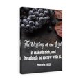 thumbnail image 4 of Scripture Walls  The Blessing of The Lord Proverbs 10:22 Scripture Bible Verse Canvas Christian Wall Art Ready to Hang Unframed, 4 of 7