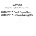 thumbnail image 2 of CMX Front Rear Disc Brake Caliper Assembly Left Right Side (Driver Passenger) Kit for Car 2010-2017 Ford Expedition Lincoln Navigator KBC-100027, 2 of 10