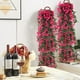 thumbnail image 4 of Artificial Hanging Basket Wall Decor Polyester Fake Plants For Indoor Home Kitchen Office Decorations Realistic Hanging Flower Arrangement, 4 of 5