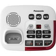thumbnail image 4 of Panasonic KX-TGM420W DECT 6.0 Plus 1.90 GHz Cordless Phone - White, 4 of 5