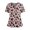 01-Hot Pink, variant on Halloween Scrubs for Women V Neck Funny Printed Scrub Tops Medical Nurse Shirt Soft Casual Uniform with Pockets Holiday Blue 4XL