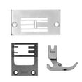 thumbnail image 2 of Industrial Needle Plate, Easy Mounting Sewing Needle Plate Stainless Steel with Presser Foot for Zigzagger, 2 of 7