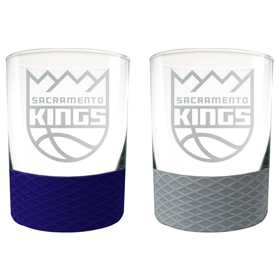 Sacramento Kings 14oz. Commissioner Rocks Glass Two-Piece Set