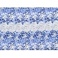 thumbnail image 2 of Zelouf Shakira Print  , Sewing, DIY, Crafts Fabric by the Yard, 419 Navy/wht, 20 Yard, 2 of 2
