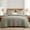 Taupe, variant on Levtex Home - Eyelet Cream Quilt Set - Full/Queen Quilt and Two Standard Shams - Eyelet - Cream - Quilt (88x92in.) and Shams (20x26in.) - Reversible - Cotton