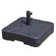 thumbnail image 4 of Soporte con peso,Base de sombrilla ajustable para patio llena de agua,Base para sombrilla para exteriores rellenable con agua,Base para sombrilla cuadrada con capacidad de 40 kg,Base de, 4 of 7