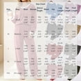 thumbnail image 2 of Pajama Set for Women Loose Solid And Winter Underwear Loungewar Thick And Velvet Warm Long Sleeves Top Pants Pajama Sets, 2 of 8