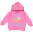 thumbnail image 2 of Inktastic Happy Hanukkah with Menorah and Stars Toddler Hoodie, 2 of 4