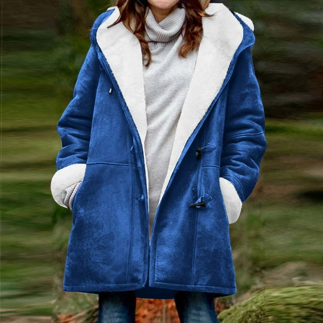 Chaquetas y abrigos casuales con capucha y manga larga para mujer, chaquetas acolchadas cálidas para mujer, chaqueta acolchada lisa con estampado floral de manga larga, abrigos con bolsillos, blusa pa