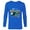 Navy, variant on Stitch Family Shine Bro of the B-Day Boy Birthday - Long Sleeve T-Shirt for Men - Customized-Black