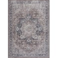 thumbnail image 3 of Hauteloom Abner Hallway, Kitchen Machine Washable Runner Rug - Traditional - Dark Red, Beige, Medium Gray - 2'7" x 10', 3 of 11