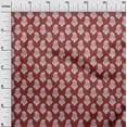 thumbnail image 3 of oneOone Silk Tabby Blood Red Fabric Block Sewing Craft Projects Fabric Prints By Yard 42 Inch Wide, 3 of 5