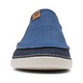 thumbnail image 3 of Clarks Men's Gereld Step Slip-On Sneaker Navy Combi - 26164649, 3 of 7
