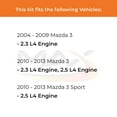 thumbnail image 2 of Max Advanced Brakes - Brake Kit for 2004-2009 Mazda 3 2.3 L4 2010-2013 3 2.3 L4/2.5 L4 2010-2013 3 Sport 2.5 L4 Rear Replacement Disc Brake Rotors and Ceramic Brake Pads, 2 of 9