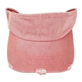thumbnail image 6 of Minzimin Washed Distressed Sun Visor Hat Unisex Cotton Ball Cap Empty Top Baseball Sun Cap, 6 of 9