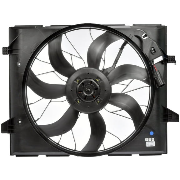 Dorman 621-134 Engine Cooling Fan Assembly for Specific Dodge / Jeep Models Fits select: 2011-2013 JEEP GRAND CHEROKEE, 2011-2013 DODGE DURANGO