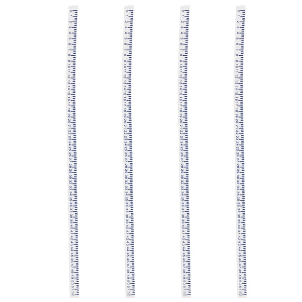 4 piezas de accesorios para casa de muñecas en miniatura, cintas métricas de costura, mini cinta métrica suave, reglas curvas flexibles para micromodelos DIY