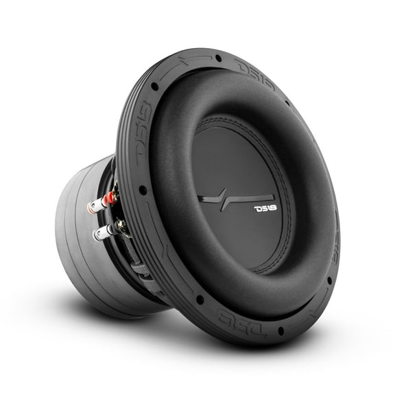 DS18 ZXI104D 10" High Excursion Car Subwoofer, 1600W MAX, Dual 4 Ohm