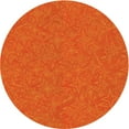 thumbnail image 1 of Ahgly Company Machine Washable Indoor Square Transitional Orange Red Orange Area Rugs, 3' Square, 1 of 7
