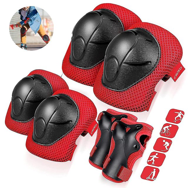 Rodilleras, coderas y protectores para niños, para patinaje, ciclismo, bicicleta, patinaje sobre ruedas, patinete, equipo de protección para niños y niñas de 3 a 8 años