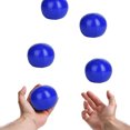 thumbnail image 5 of Juego de 3 bolas de malabarismo de PU con bolas de malabarismo de payaso para principiantes y profesionales (azul), 5 of 5