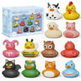 thumbnail image 1 of Juguetes de baño Grarain de Rubber Ducks, 12 unidades, para niños de 18 meses o más, 1 of 5