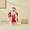 A1220 christmas decorations under 5$, variant on Santa Figurine under $5! Bzdzmqm Christmas 12 Inch Santa Claus Doll Standing, Red Santa Figurine Window Decoration, Holiday Gift for Christmas Decor, Festive Mantel Shelf Display