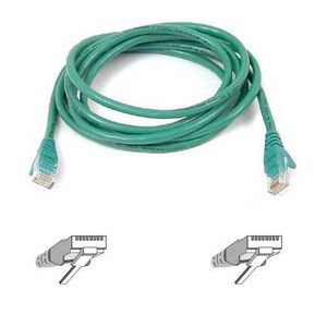 UPC: 0722868119433 | 25FT CAT5E GREEN PATCH CORD ROHS MOQ-12