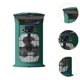 thumbnail image 6 of YWMJZEU Mini Desktop Air Conditioner Air Conditioning Fan 7 Color Lights USB Air Cooling green, 6 of 9