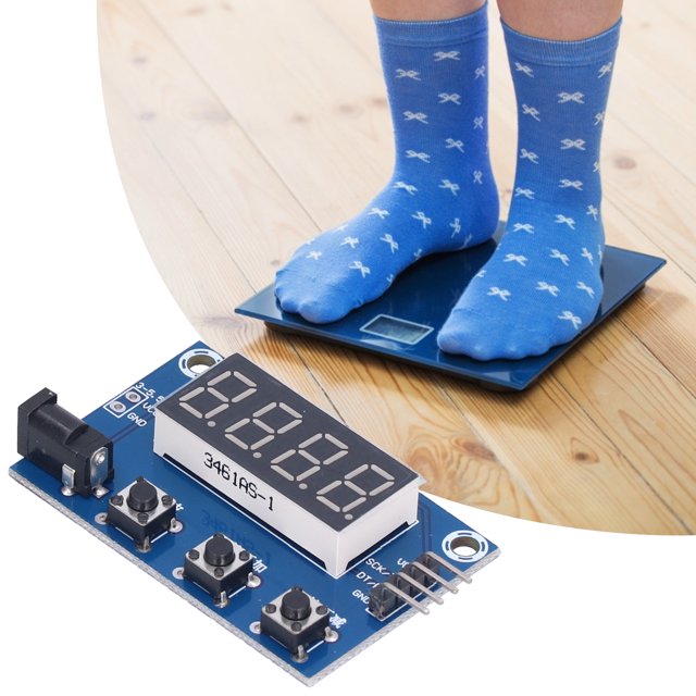 Sensores de Módulos de Peso Digital, DC 3-5.5V APAGADO AFACTIVO Save Electronic USB Módulo de peso Sensor para escala de cocina