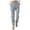 Gray, variant on Women's Pants White Pants for Women Tightness Trousers Pocket Casual Plus Size High Waist Pants L-3XL