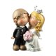 thumbnail image 3 of Pastel de bodas de la escultura de novios Topper de pareja realista Estatua del pastel de bodas Muñecas Toppers para la escena en miniatura Cumpleaños, 3 of 8