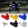 thumbnail image 3 of pitrice Universal Motorcycle Brake Lock Switch Replacement Parking Button Switches Lever Motorcycles Repair Upgrade Modified Accessories Silver, 3 of 8