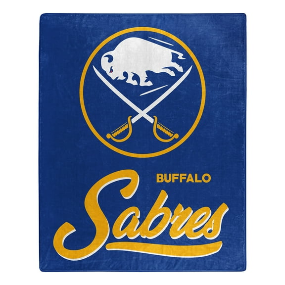 The Northwest Group  Buffalo Sabres 50" x 60" Signature Raschel Plush Throw Blanket
