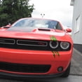 thumbnail image 2 of 1x Green Die-Cut Monster Claws Scratch Headlight Decal Vinyl Sticker Halloween Decor Universal Fit, 2 of 6